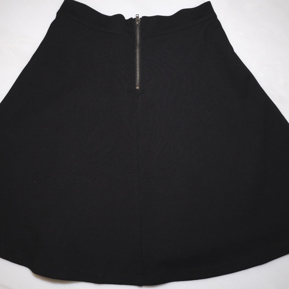 Black A-Line Skirt